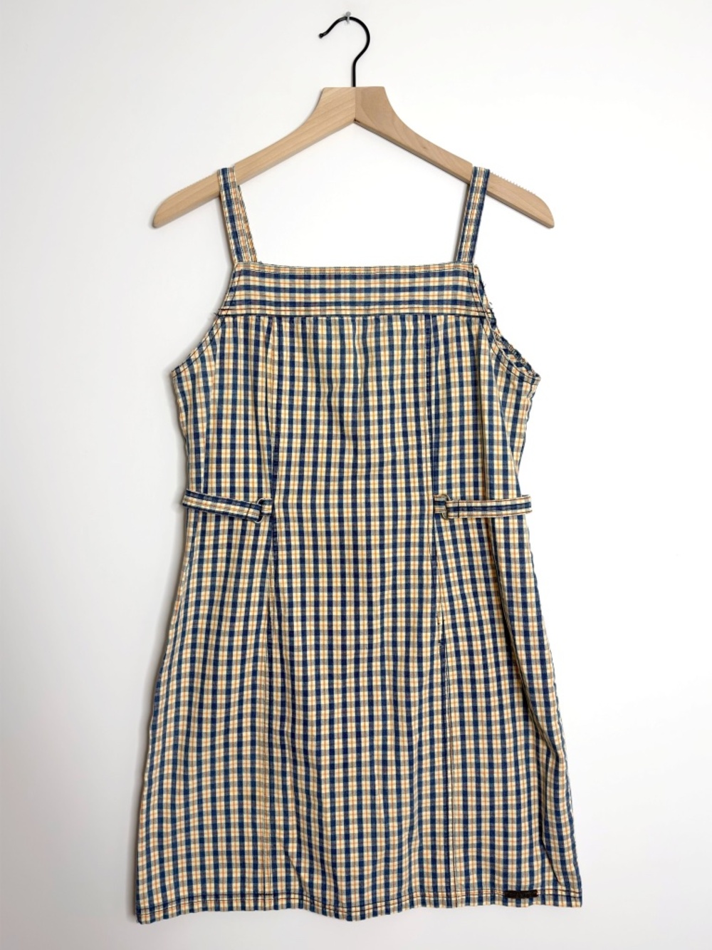 Vintage Calvin Klein CK Jeans Plaid Mini Dress
